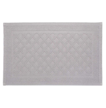 Osuna bath mat, light grey, 100% cotton