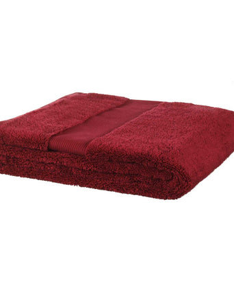 Alvito hand towel, dark red, 100% zero twist cotton