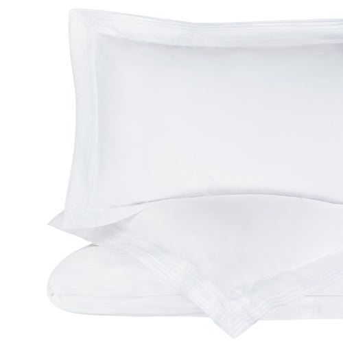 Manziana Pillowcase white, 100% egyptian cotton