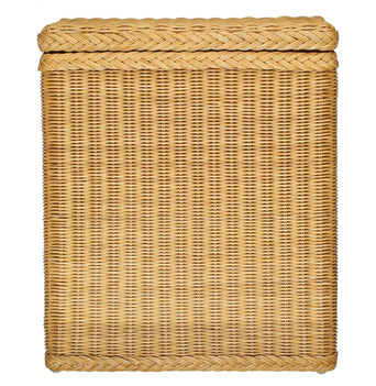 Java laundry basket, honey, 100% rattan & 100% cotton