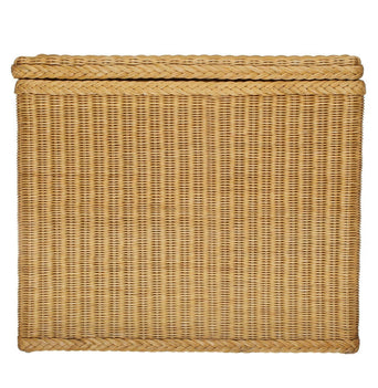 Java laundry basket, honey, 100% rattan & 100% cotton