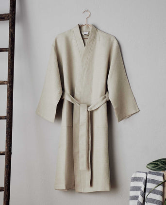 Kotra Bathrobe [Beige/Ivory]