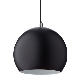 Koge pendant lamp, black, 100% stainless steel