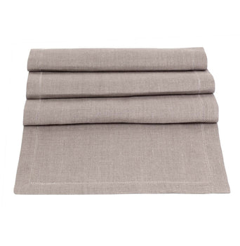 Cavaillon table runner, natural, 100% linen