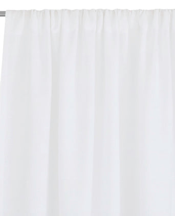 Zelva Curtain natural white, 100% linen