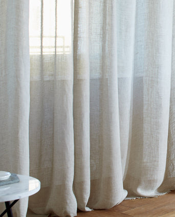 Kiruna curtain, natural, 100% linen