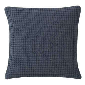 Veiros cushion cover, blue grey, 100% cotton