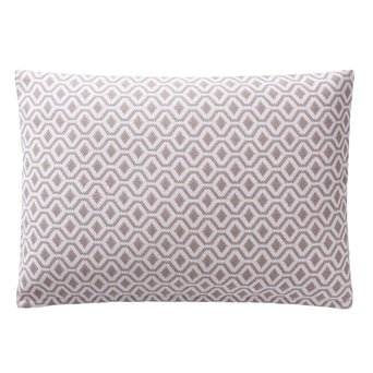 Viana cushion cover, natural & white, 100% cotton