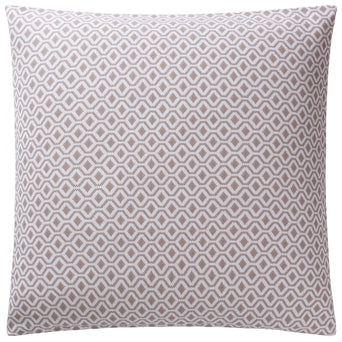 Viana cushion cover, natural & white, 100% cotton