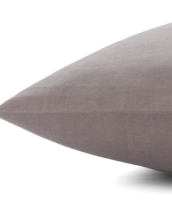 Montrose pillowcase, stone grey, 100% cotton