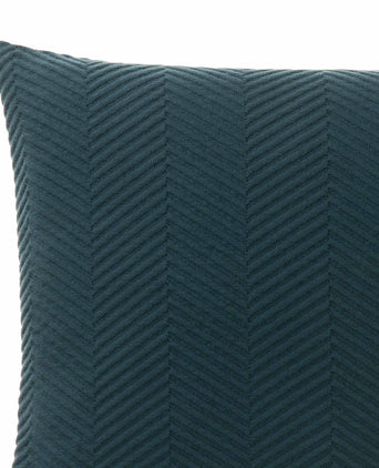 Lixa cushion cover, teal, 100% cotton