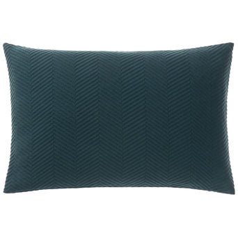 Lixa cushion cover, teal, 100% cotton