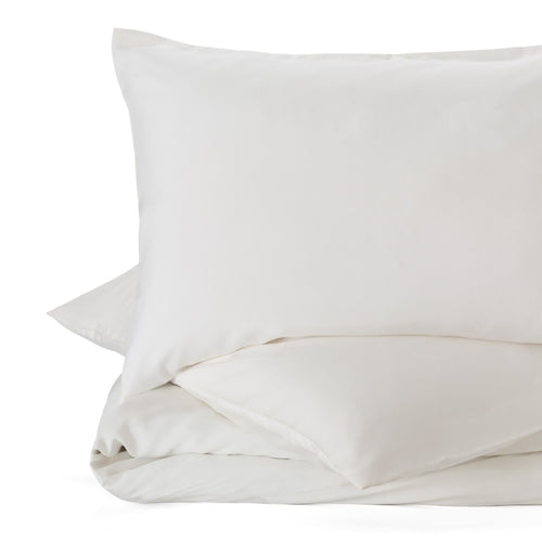 Lucca pillowcase, off-white, 100% silk