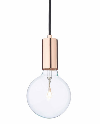 Salby pendant lamp, copper, 100% stainless steel