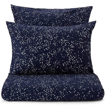 Connemara Bed Linen dark blue & white, 100% combed cotton