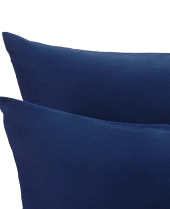 Montrose pillowcase, dark blue, 100% cotton