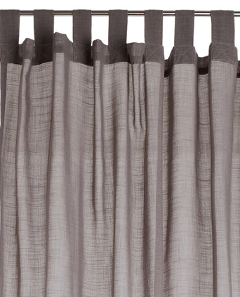 Helan curtain, clay, 50% cotton & 50% polyester