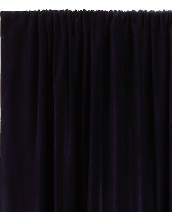 Samana curtain, dark blue, 100% cotton