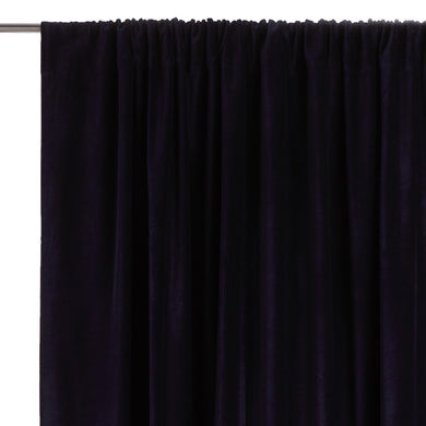 Samana curtain, dark blue, 100% cotton