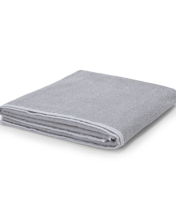 Ventosa hand towel, grey & white, 100% organic cotton