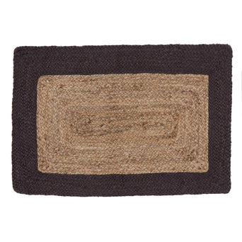 Nandi Doormat natural & charcoal, 100% jute