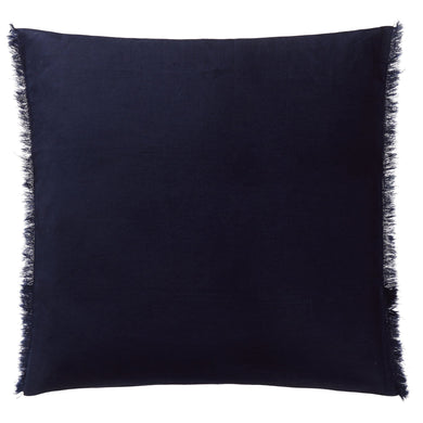 Bellvis cushion cover, dark blue, 100% linen