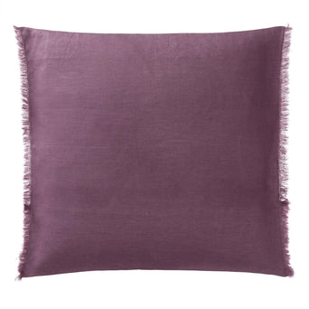 Bellvis cushion cover, aubergine, 100% linen