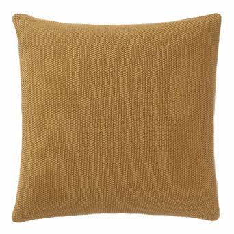 Antua cushion cover, mustard, 100% cotton