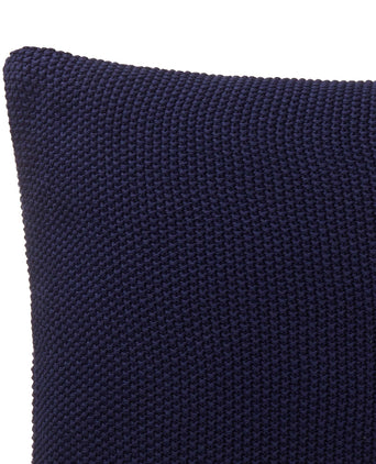 Antua cushion cover, dark blue, 100% cotton