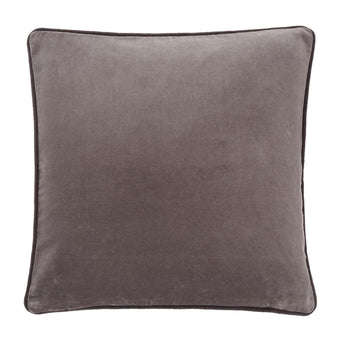 Suri cushion cover, grey & dark grey, 100% cotton