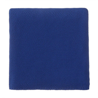 Antua blanket, ultramarine, 100% cotton