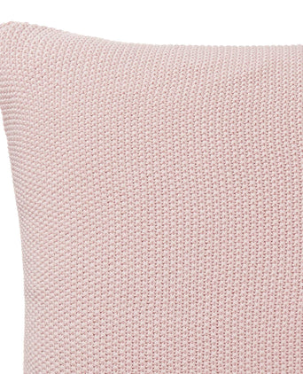 Antua cushion cover, powder pink, 100% cotton