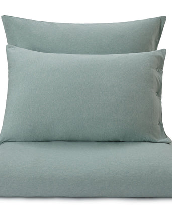 Sabugal pillowcase, emerald melange, 100% cotton