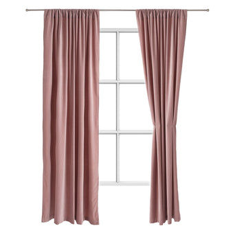 Samana curtain, blush pink, 100% cotton