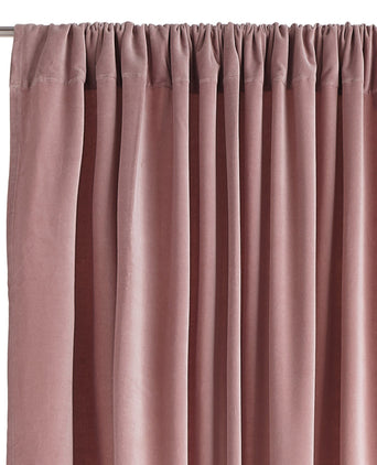 Samana curtain, blush pink, 100% cotton