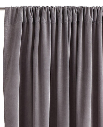 Samana curtain, grey, 100% cotton