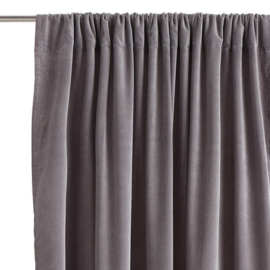 Samana curtain, grey, 100% cotton