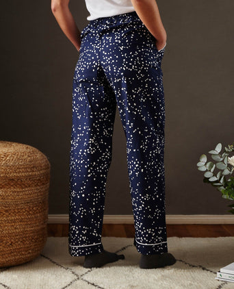 Dark blue & White Cova Pyjama | Home & Living inspiration | URBANARA