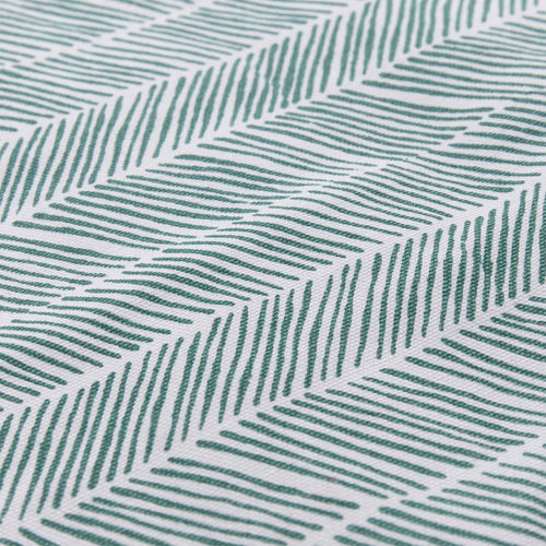 Avola picnic blanket in green grey & natural white & papaya, 100% cotton & 100% polyester |Find the perfect picnic blankets