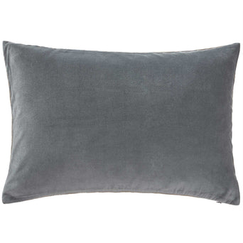 Amreli cushion cover, green grey & natural, 100% cotton & 100% linen