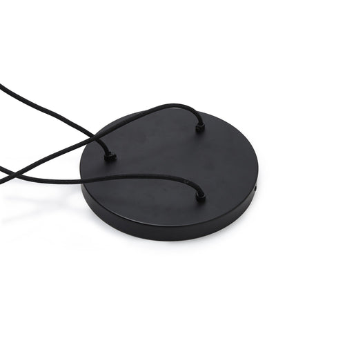 Kurchi pendant lamp, black & brass, 100% iron & 100% stainless steel |High quality homewares